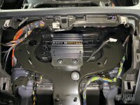 Mercedes V 447 Endstufenhalter klein für Match M5 DSP ohne Verstärker