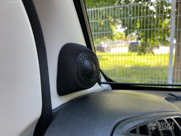 Fiat Ducato Hochtonaufnahme für Hertz MP28.3 ohne Bezug und Lautsprecher