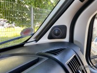 Fiat Ducato Hochtonaufnahme für Hertz MP28.3 ohne Bezug und Lautsprecher