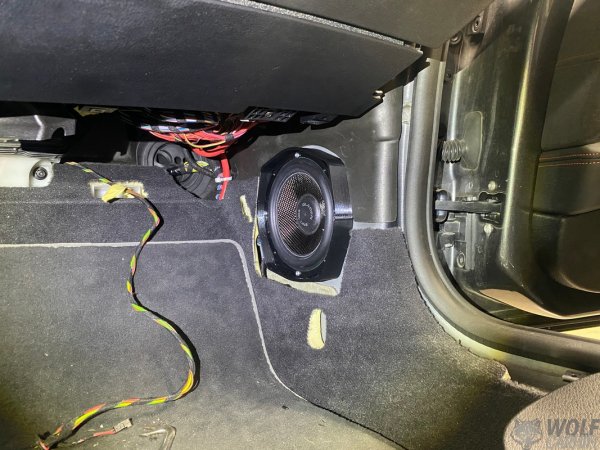 BMW Z4 E89 Lautsprecheradapter Fußraum 165mm