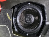 BMW Z4 E89 Lautsprecheradapter Fußraum 165mm