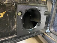 Porsche 964, 993, G Model Montageplatte für 165mm Lautsprecher
