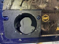 Porsche 964, 993, G Model Montageplatte für 165mm Lautsprecher
