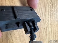 VW T6.1 Halter für Doppel USB-A Buchsen neben Becherhalter