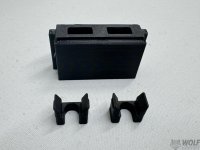 VW T6.1 Halter für Doppel USB-A Buchsen neben Becherhalter