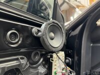 Mercedes CLS W257 Lautsprecheradapter für Helix Compose Mitteltöner mit Helix Ci3 M100FM-S3 Mitteltöner