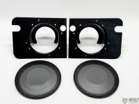 Porsche 964, 993, G Model Montageplatte 165mm mit Gitter