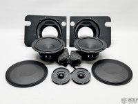 Audison Prima Porsche 964, 993, G-Model Lautsprecher Set ohne Dämmung