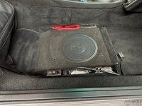 Porsche 964 und 993 Untersitz Subwoofer