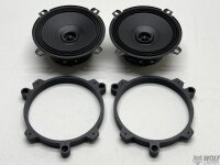 BMW E46 Cabrio HeckLautsprecher Koax Set Plug&Play
