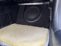 Mercedes SLK SLC R171 & R172 25cm Fußraumsubwoofer  mit Helix IK 10 1 x 2 Ohm
