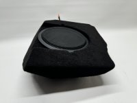 Mercedes SLK SLC R172 25cm Fußraumsubwoofer  mit Helix IK 10 SVC 2