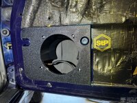 Porsche 964, 993, G Model Montageplatte für 130mm Lautsprecher