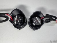 Porsche 993 Hochtöner Adapter für Helix i3 und i7 Hochtöner