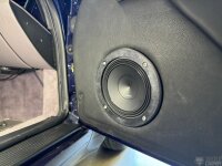 Porsche 964, 993, G Model Montageplatte 130mm mit Adapter für original Gitter