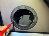 Porsche 964, 993, G Model Bohrschablone für 165mm Montageplatte