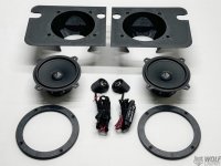 Porsche 993 Helix Lautsprecherset mit Lautsprecheradapter