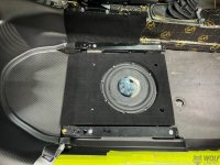 Porsche G Model Untersitz Subwoofer
