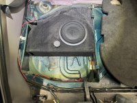 Porsche 928 Reseverad Subwoofer 20cm Bassreflex