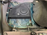 Porsche 928 Reseverad Subwoofer 20cm Bassreflex