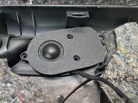 BMW E46 Cabrio/Coupe Lautsprecheradapter Hochtöner Tür vorn für Audison Prima AP1P