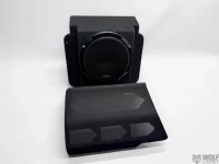 BMW E46 Cabrio Subwoofer und Skisackabdeckung mit Audison APS 8D