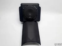 BMW E46 Cabrio Subwoofer und Skisackabdeckung mit Audison APS 8D