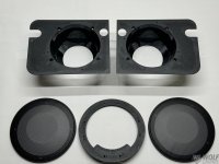 Porsche 964, 993, G Model Montageplatte 165mm mit Gitter...