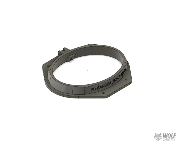 Ford Ranger T6.2 ab 2023 Lautsprecheradapter für 6"x9" Oval Lautsprecher Türen vorne