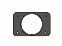 Porsche 964 Lautsprecheradapter für Helix Compose Ci3/Ci7 100mm Hecksystem Hutablage