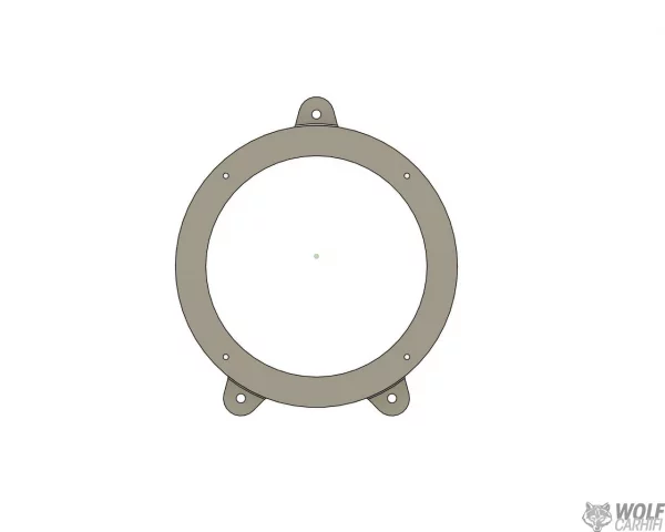 Renault Twingo2 Lautsprecheradapter Tuer 130