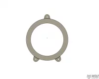 Renault Twingo2 Lautsprecheradapter Tuer 130