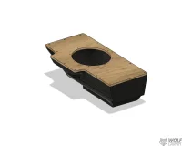 Ineos Grenadier 20cm Untersitz Subwoofer geschlossen