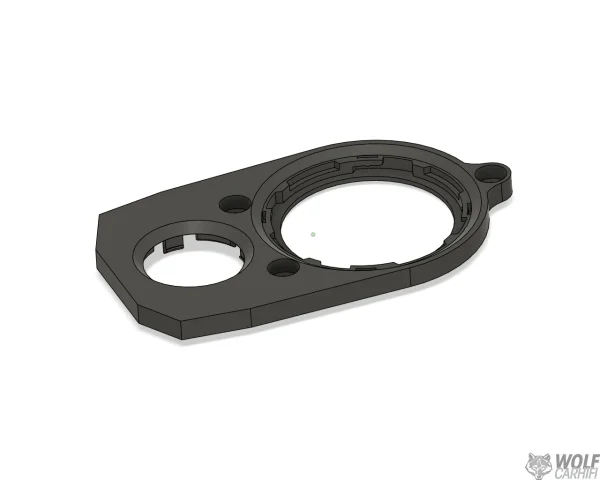 BMW E46 Cabrio/Coupe Lautsprecheradapter Hoch- und Mitteltöner Tür vorn für Helix Compose