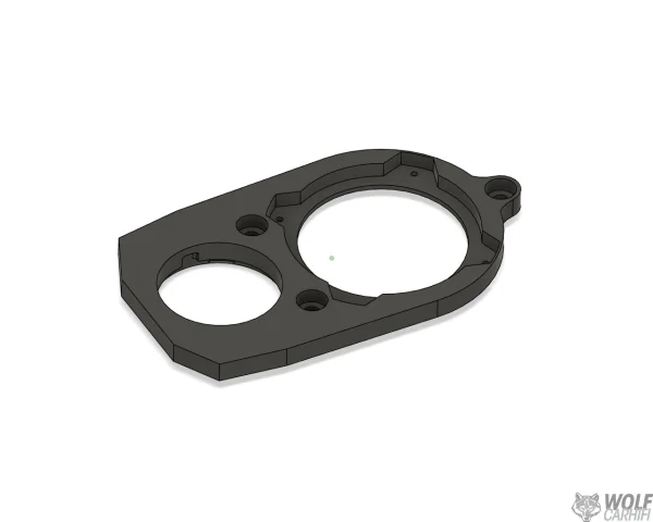 BMW E46 Cabrio/Coupe Lautsprecheradapter Hoch- und Mitteltöner Türen vorne für Audison AP2 und AP1P