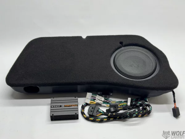 Mercedes A Klasse - CLA - GLA - B Klasse Subwooferupgrade Kit für Standard Sound mit 20cm BR Subwoofer