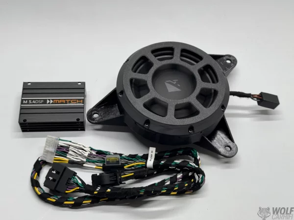 Mercedes A Klasse - CLA - GLA - B Klasse Subwooferupgrade Kit für Standard Sound mit 3 Punkt Subwoofer