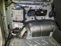 Mercedes Benz G-Klasse W463 Endstufenhalter Match UP10DSP